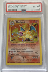 Charizard - 4/102 - Holo Rare - Unlimited Edition - PSA 6